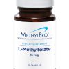 MethylPro L-Methylfolate 15 mg - High-potency active folate with glycine for advanced methylation support.