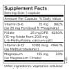 MethylPro L-Methylfolate 15 mg + Cofactors - High-potency active folate with B6, B12, and Magnesium for methylation support.
