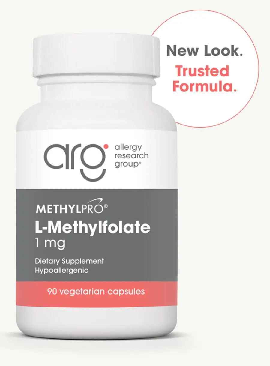 MethylPro L-Methylfolate 1 mg - Active folate with glycine for foundational methylation support.