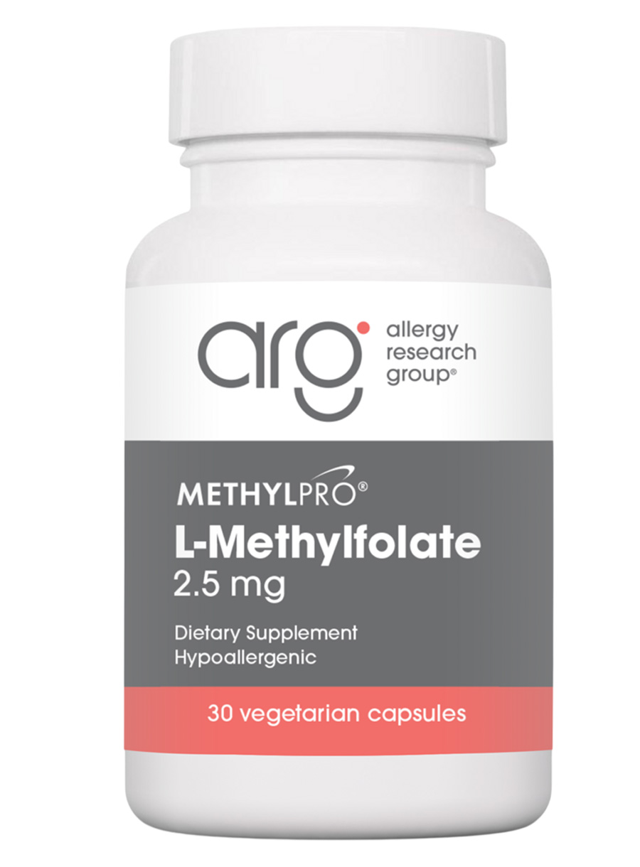 MethylPro L-Methylfolate 2.5 mg - Active folate with glycine for gentle mood and methylation support.