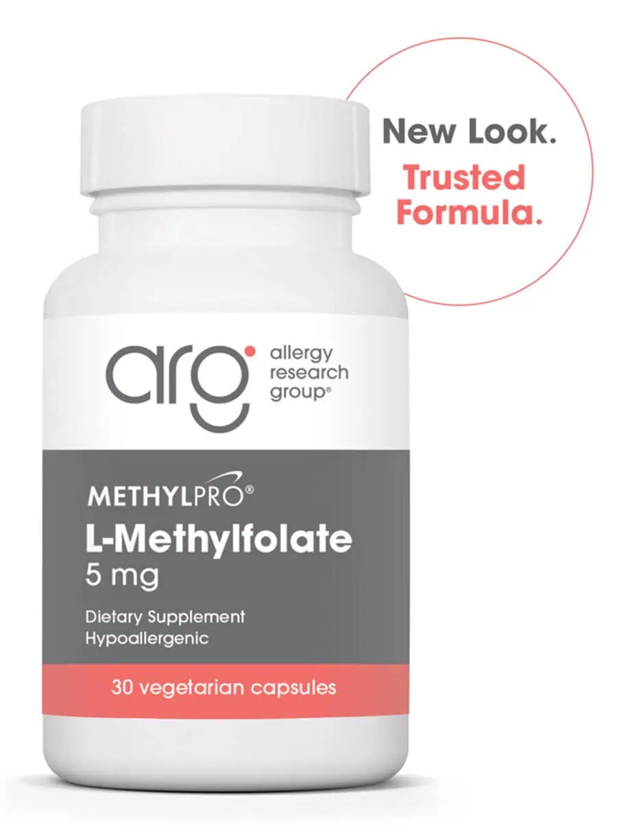 MethylPro L-Methylfolate 5 mg - A high-potency, active folate supplement for methylation and mood support.