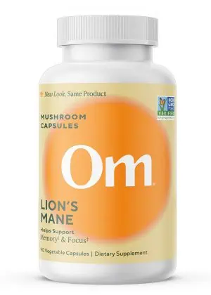 Lion’s Mane Mushroom Capsules Helps support memory & focus