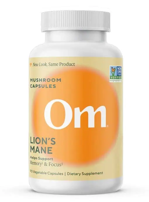 Lion’s Mane Mushroom Capsules Helps support memory & focus