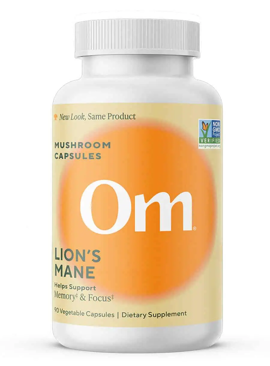 Lion’s Mane Mushroom Capsules Helps support memory & focus