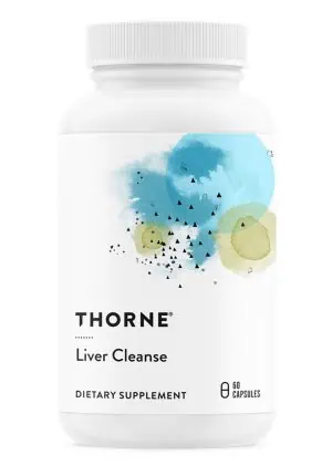 Thorne Liver Cleanse - A botanical formula with milk thistle and berberine for liver detox and GI support.