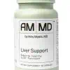 Liver Support Supports liver function, bile production, and the body's natural detoxification process
