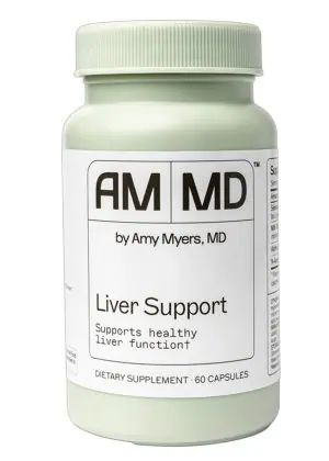 Liver Support Supports liver function, bile production, and the body's natural detoxification process