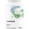 Thorne L-Lysine (60 Capsules) - 500mg essential amino acid supplement for immune, skin, and bone support.