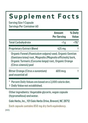 MMC Restore - A blend of bitters and prokinetic herbs to support the Migrating Motor Complex and gastric motility.