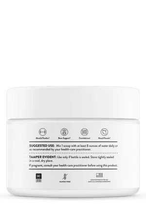Thorne Magnesium Bisglycinate - A calming, absorbable magnesium powder for sleep, stress, and muscle relaxation.