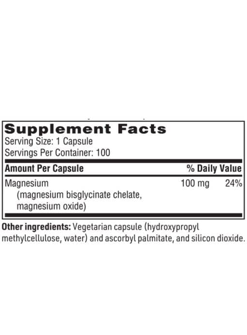 Magnesium Glycinate Complex - A highly bioavailable chelated magnesium for energy and vascular support.