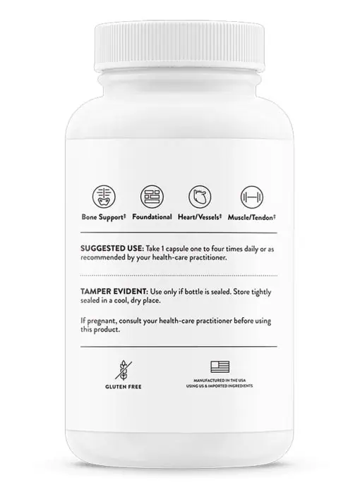 Thorne Magnesium Glycinate - A highly absorbable, non-laxative magnesium for sleep, muscle, and bone support.
