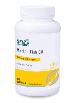 Marine Fish Oil - An ultra-pure source of omega-3 EPA and DHA for immune, brain, and heart support.