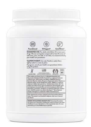 MediClear Plus Rice and pea protein powder with multi and more for support during an elimination or detox program