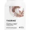 Thorne MediClear-SGS Chocolate - A pea and rice protein powder with a full multivitamin and detoxification support complex.
