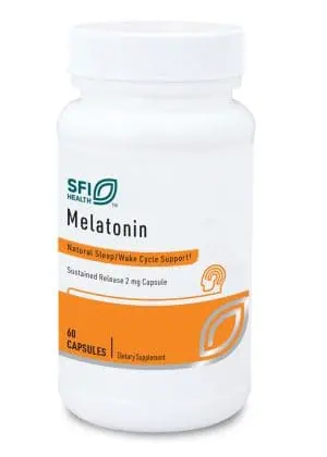 Melatonin-SR - 2 mg of sustained-release melatonin for natural sleep cycle support.