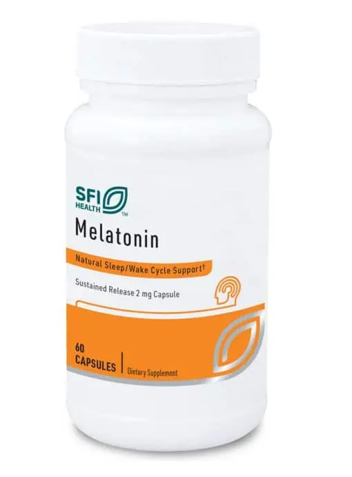 Melatonin-SR - 2 mg of sustained-release melatonin for natural sleep cycle support.