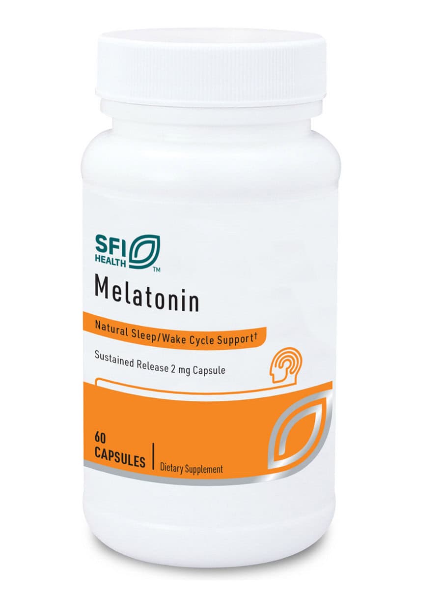 Melatonin-SR - 2 mg of sustained-release melatonin for natural sleep cycle support.