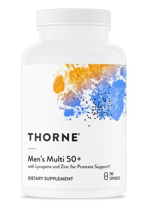 Men's Multi 50+ A comprehensive men’s daily multi that supports a healthy, active lifestyle, with added nutrients for prostate support