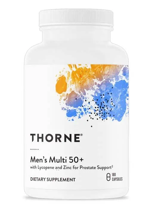 Men's Multi 50+ A comprehensive men’s daily multi that supports a healthy, active lifestyle, with added nutrients for prostate support