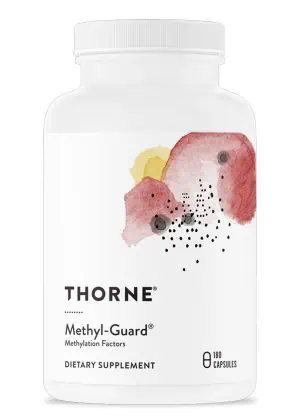 Thorne Methyl-Guard - A supplement with active B vitamins and betaine for methylation and homocysteine support.