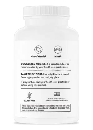 Thorne Methyl-Guard Plus (90 Capsules) - active B vitamin complex for methylation and homocysteine support.