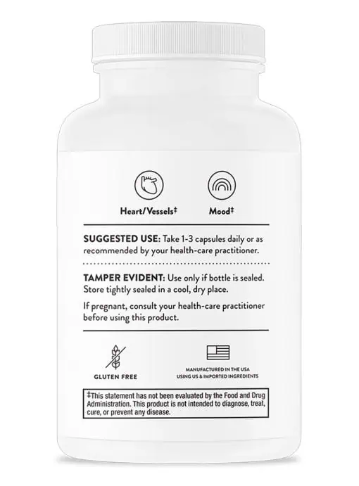 Thorne Methyl-Guard Plus (90 Capsules) - active B vitamin complex for methylation and homocysteine support.