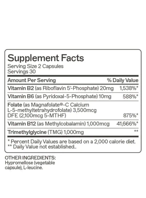 Methylation Support® - MTHFR Supplement Highly bioavailable blend supports detoxification, healthy stress response, and methylation