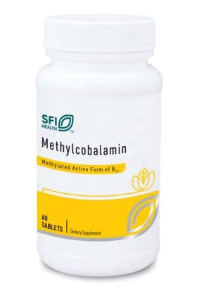 Methylcobalamin - 5,000 mcg fast-dissolving tablets of active Vitamin B12 for neurological support.