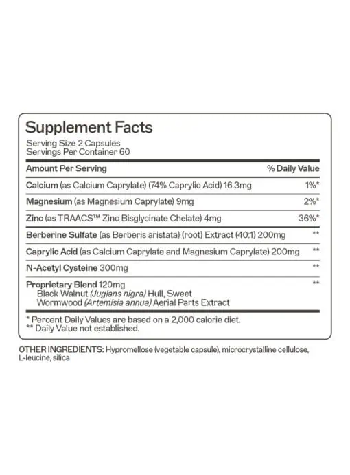 Microb-Clear® - Microbiome Supplement A blend of botanical extracts and fatty acids promote microbial balance in the GI tract