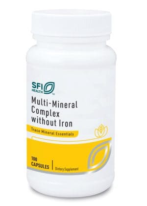 Multi-Mineral Complex Without Iron - A broad-spectrum, hypoallergenic mineral and trace element formula.