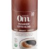 Om Mushroom Coffee Blend - Organic coffee with a six-mushroom blend for energy, focus, and immune support.