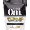 Om Mushroom Master Blend - A 10-mushroom and adaptogen superfood powder for immune, energy, and cognitive support.