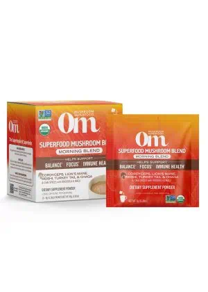 Mushroom Morning Blen Helps support balance, focus & immune health