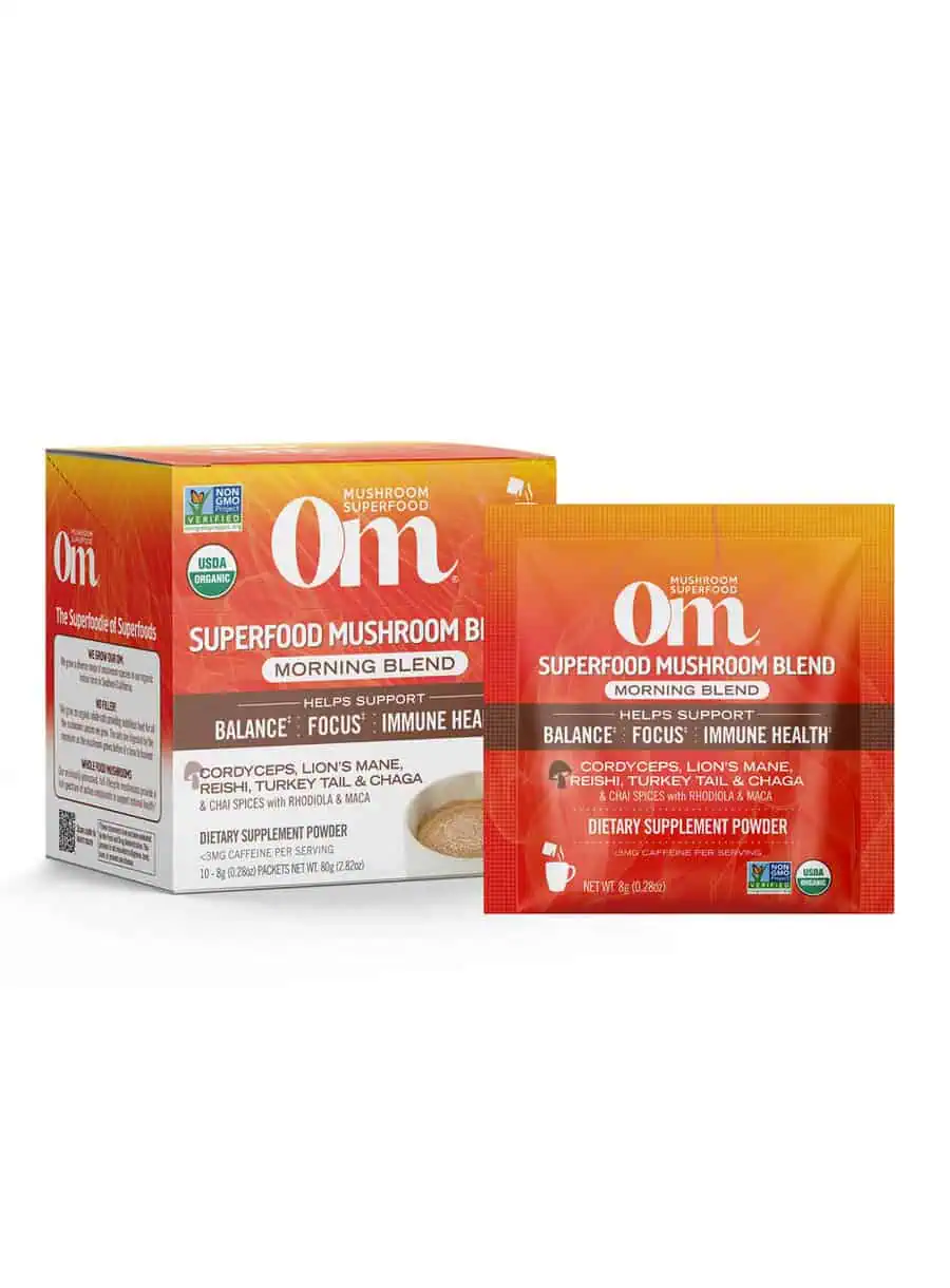 Mushroom Morning Blen Helps support balance, focus & immune health