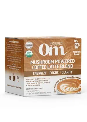 Mushroom Powered Coffee Latte Helps support energy, focus & immune health
