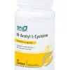 SFI Health N-Acetyl-L-Cysteine - 500mg NAC supplement for respiratory health and glutathione production.