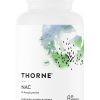 Thorne CystePlus - N-Acetyl-L-Cysteine (NAC) supplement for respiratory, liver, and antioxidant support.