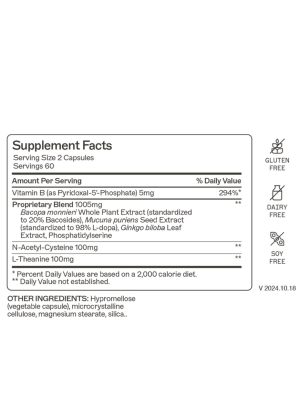 NeuroLive Supports cognitive function and promotes focus