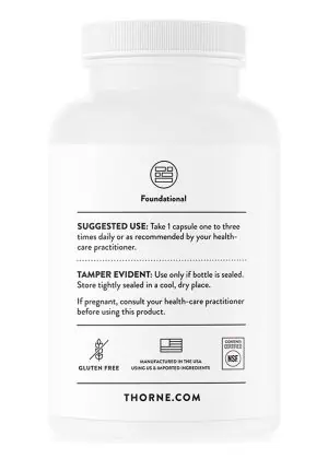 Thorne Niacinamide - A non-flushing vitamin B3 supplement for skin, joint, and sleep support.