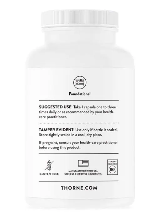 Thorne Niacinamide - A non-flushing vitamin B3 supplement for skin, joint, and sleep support.