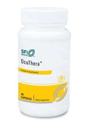 SFI Health OcuThera - Antioxidant and phytonutrient formula for eye and vision health.