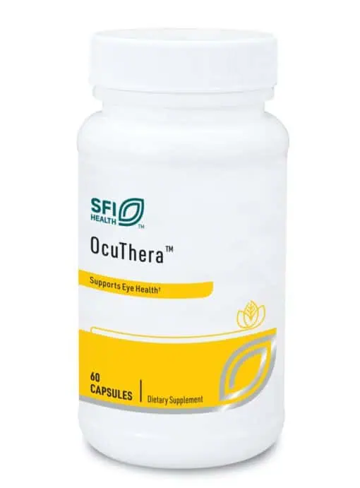 SFI Health OcuThera - Antioxidant and phytonutrient formula for eye and vision health.