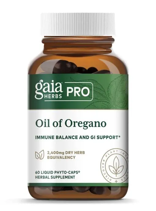 Oil of Oregano Phyto-Caps - A supercritical CO2 extract with carvacrol and thymol for immune and microbial balance.