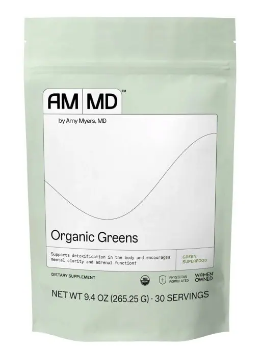 Organic Greens Supports detoxification in the body and encourages mental clarity and adrenal function