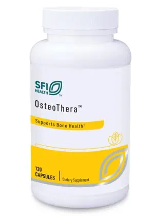OsteoThera - A bone support formula with bioavailable calcium, magnesium, vitamins D & K, and boron.