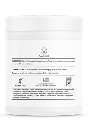 Thorne Ovarian Care (214.2 g) - inositol powder supplement for PCOS and female hormone balance.