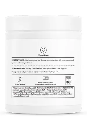 Thorne Ovarian Care (214.2 g) - inositol powder supplement for PCOS and female hormone balance.