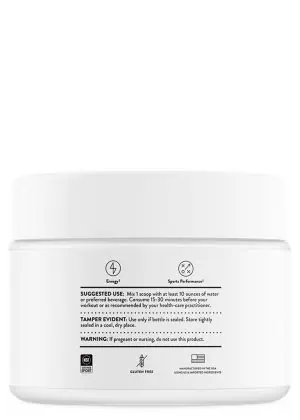 Thorne Pre-Workout Elite (4.32 oz Citrus Berry) - NSF Certified pre-workout powder for energy, focus, and performance.