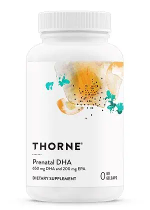 Prenatal DHA Support mom and baby during pregnancy and through nursing with omega-3's